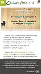 Mobile Screenshot of couleursbois.fr